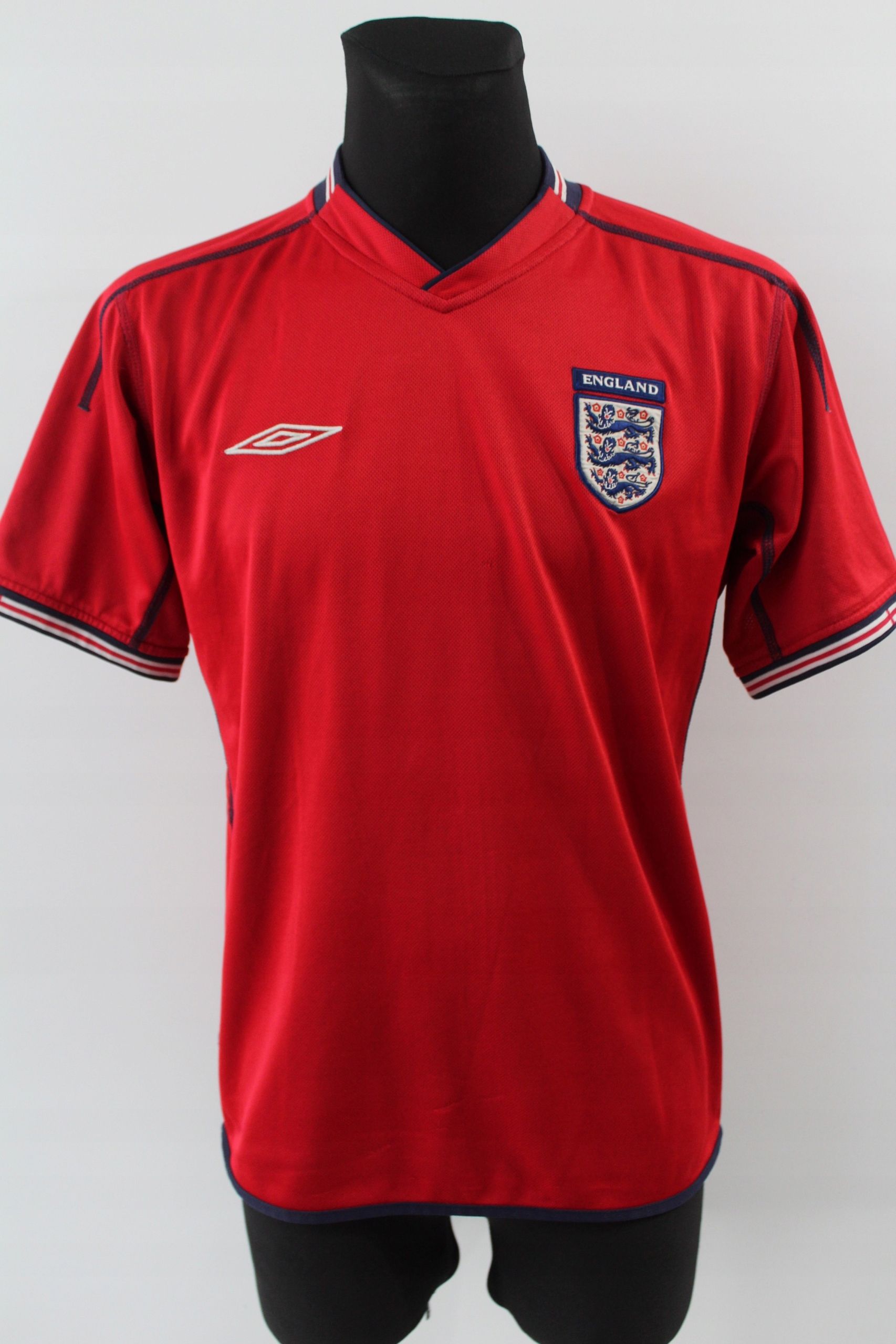 Anglia 2002/04 Koszulka Piłkarska Dwustronna M