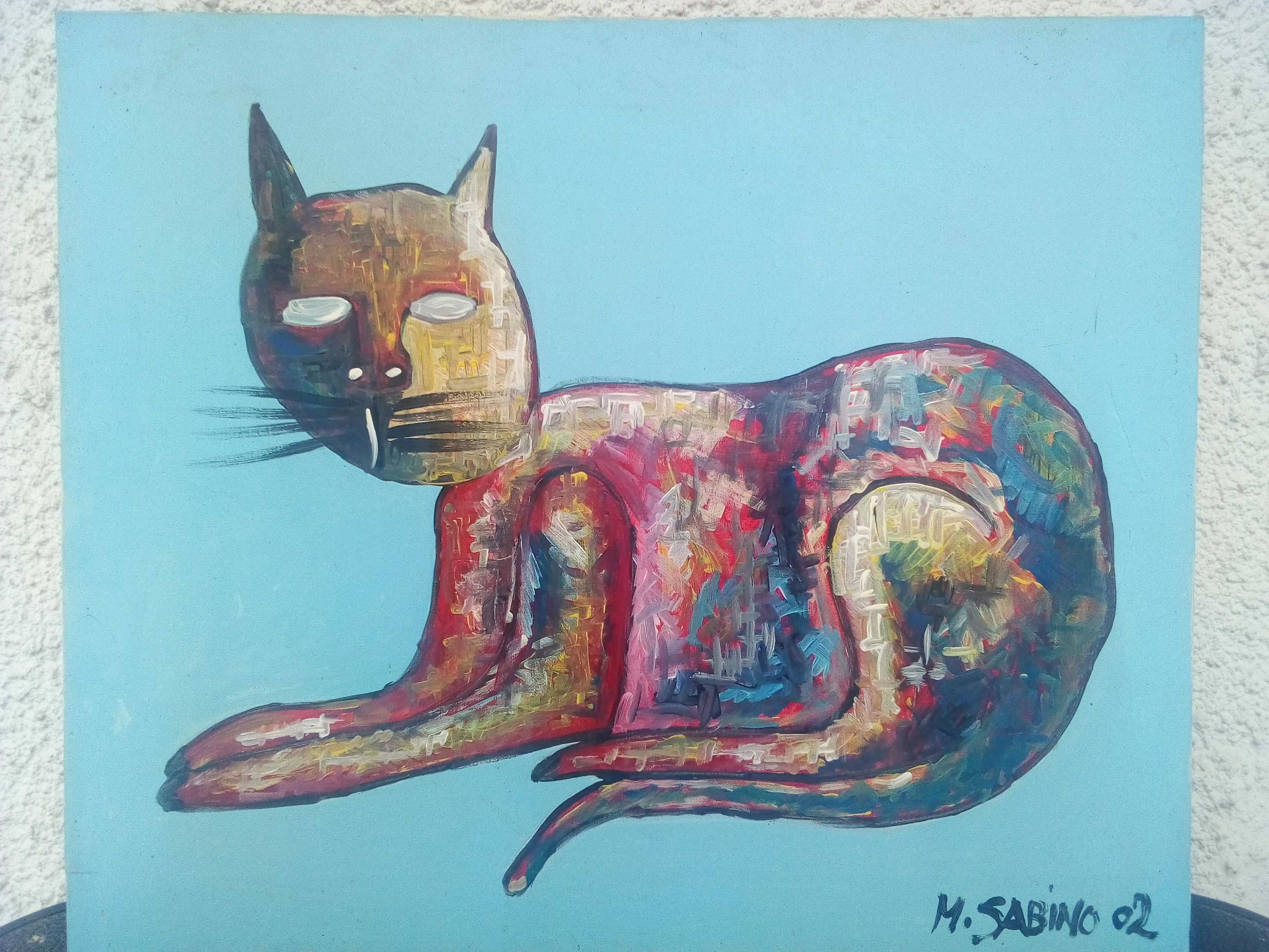 "O gato" - Original de M.Sabino