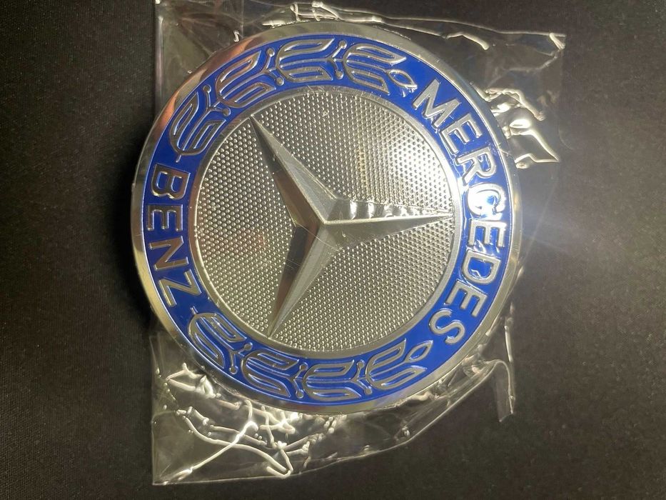 Emblemas para centros de rodas BMW e Mercedes Benz
