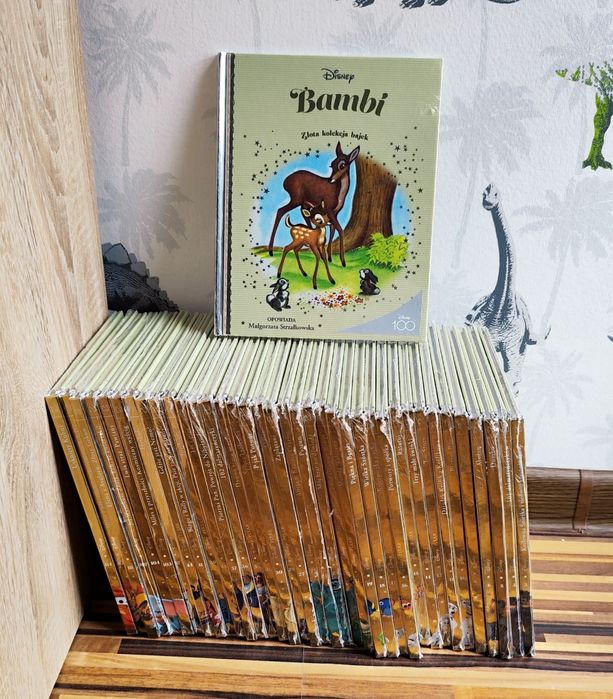 Disney złota kolekcja bajek zestaw 5 książek