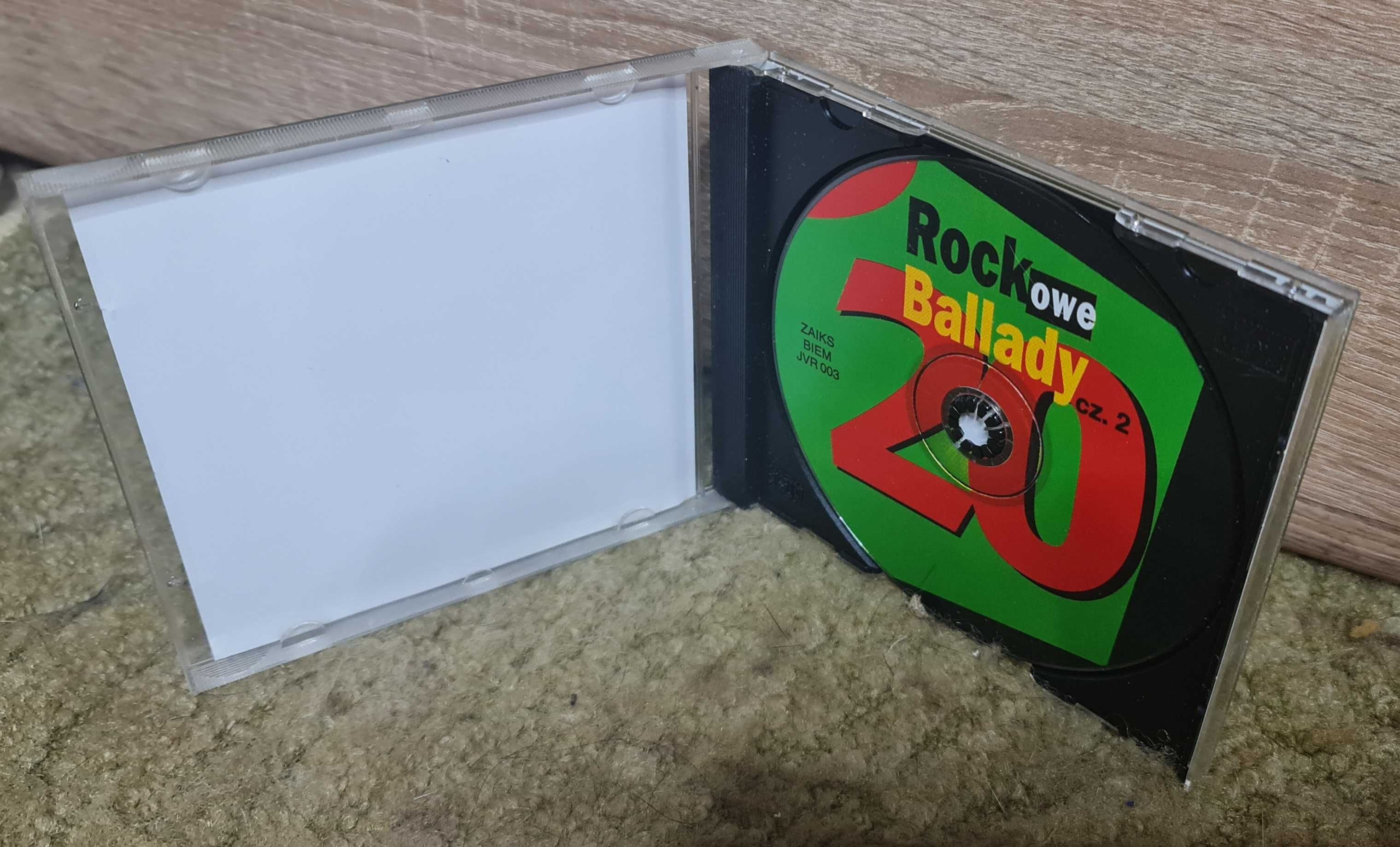 Rockowe Ballady 20 VOL 2 / CD /BDB+/