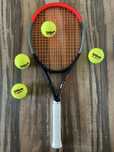 Conjunto Wilson: Raquete Clash 100 U 2 FS19 e Mochila Pro Staff