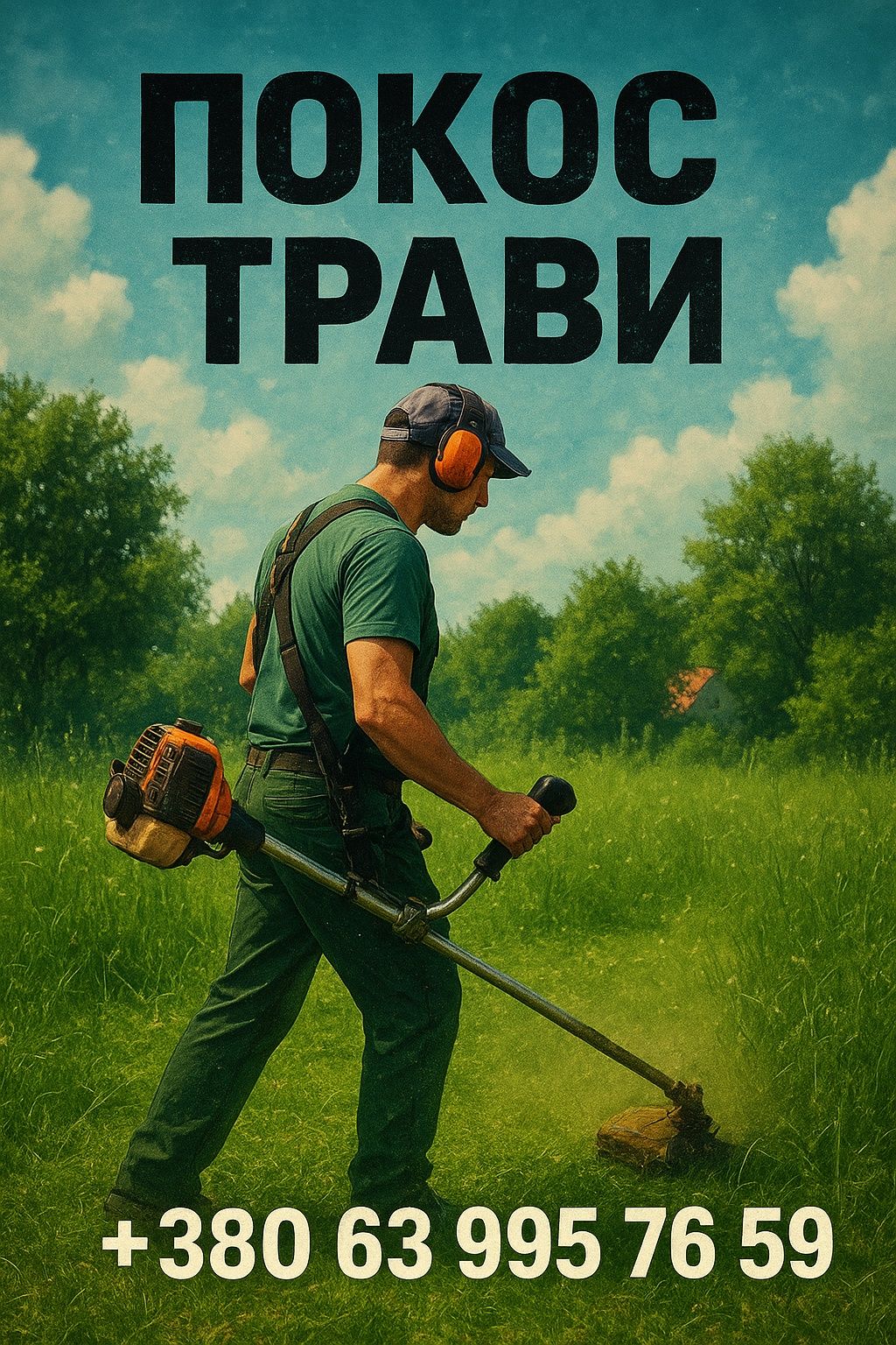 Покос трави Богородчани і околиці
