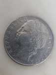 Moeda de 100 liras de 1956