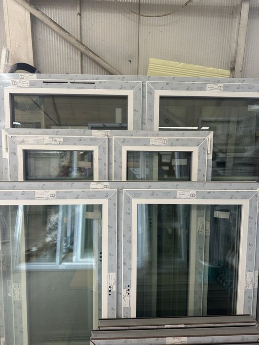 Okno pcv  kolor biały