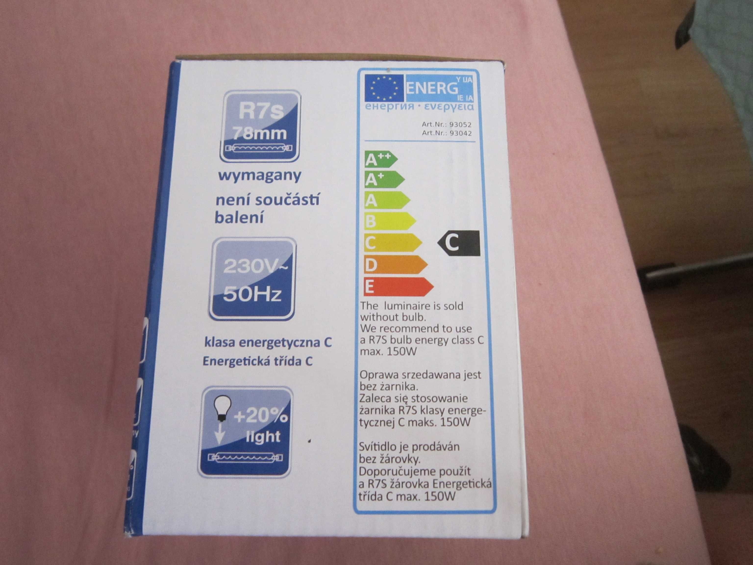 Nowa Oprawa halogenowa bez żarnika 150W duwi