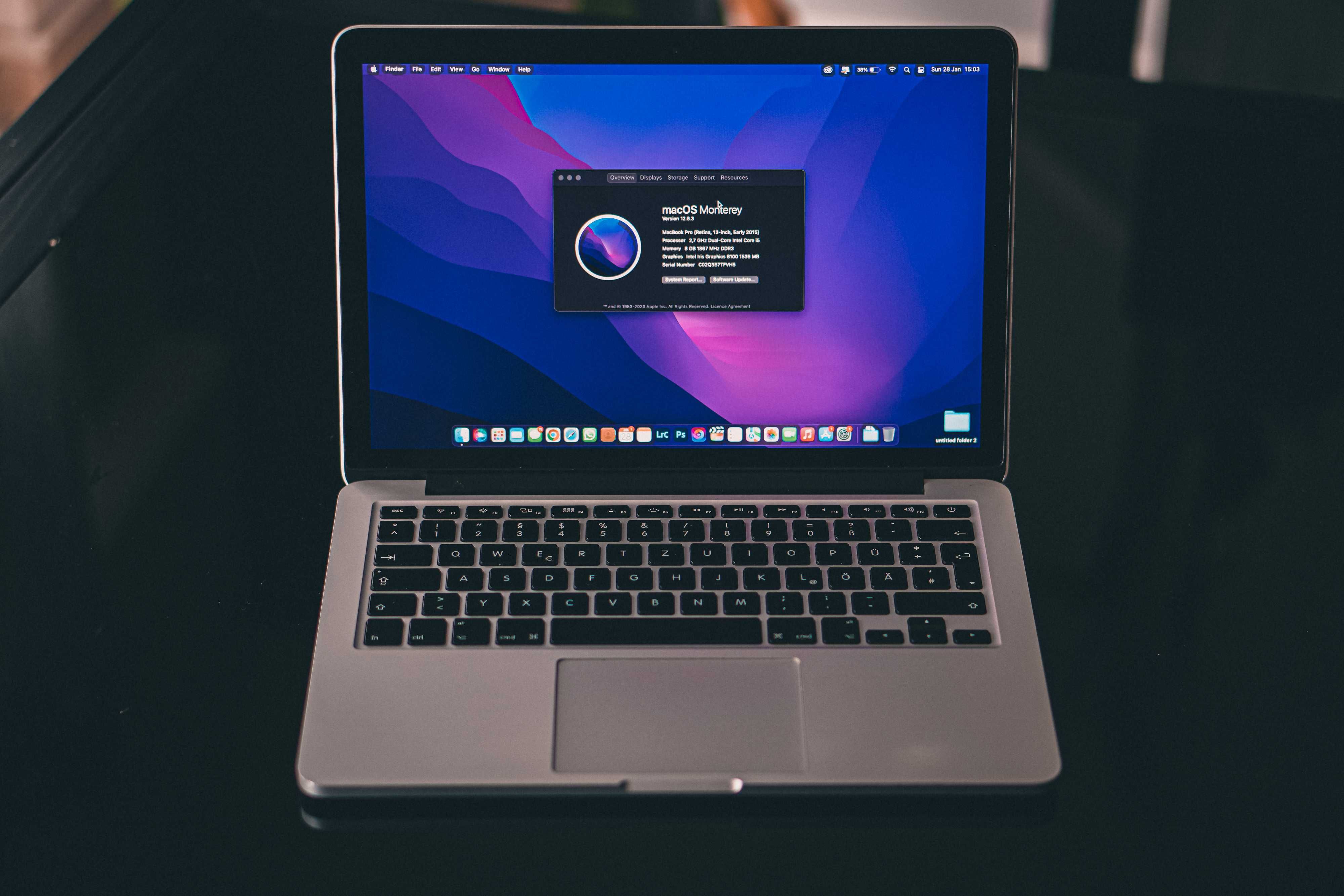 Apple Macbook Pro 13 Retina (2015) - ótimo estado