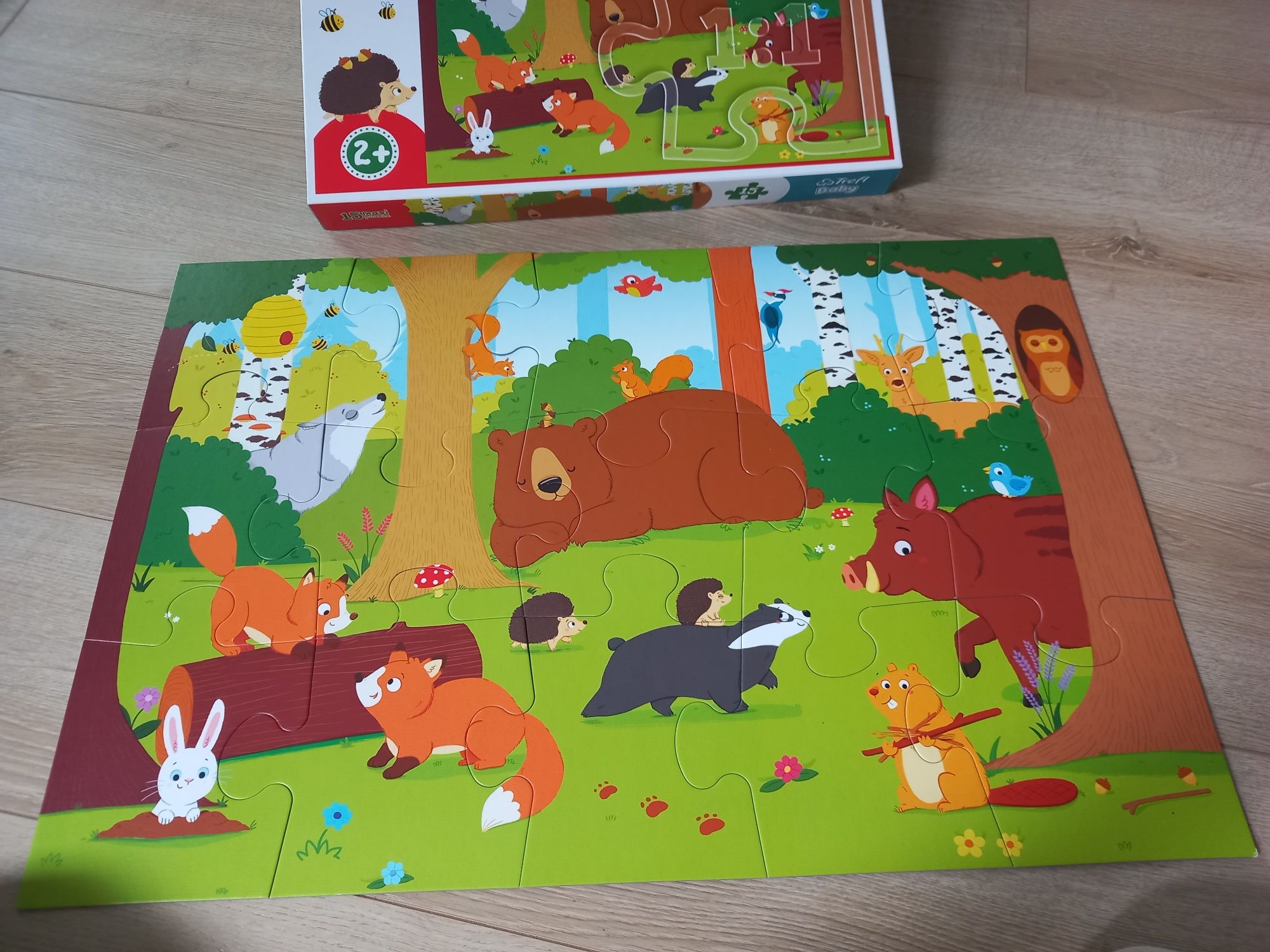 Puzzle trefl maxi 15 elementów