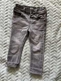 Spodnie jeansy 92cm 3 szt
