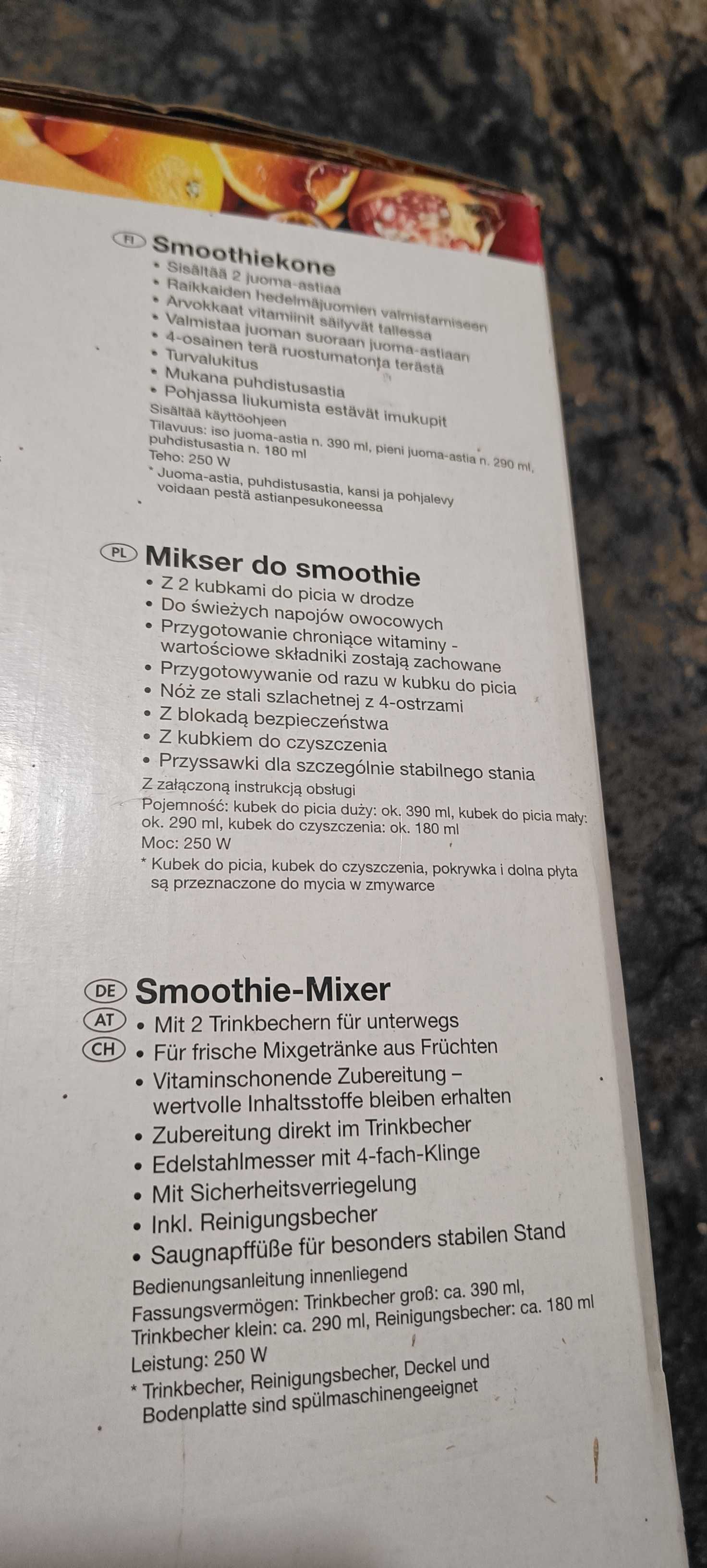 Smoothie Blender Silvercrest