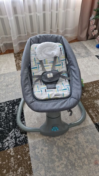 Крісло гойдалка mastela, мобільний центр, шизлонг для немовлят