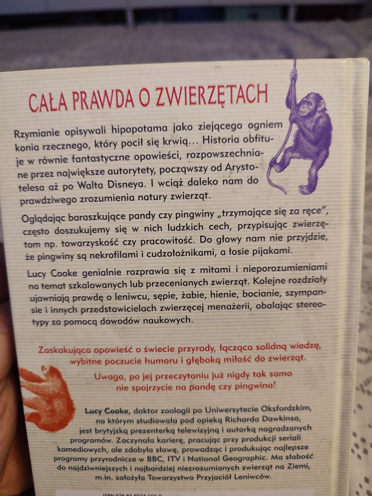 Cała prawda o zwierzętach. Lucy Cooke