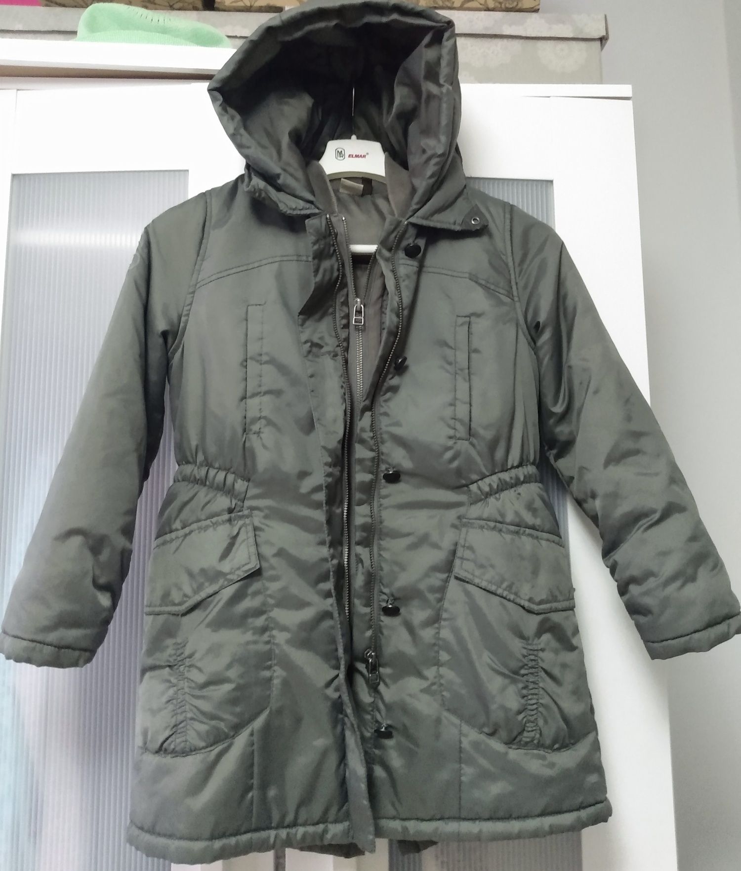 Kurtka parka IKKS 128 oliwka