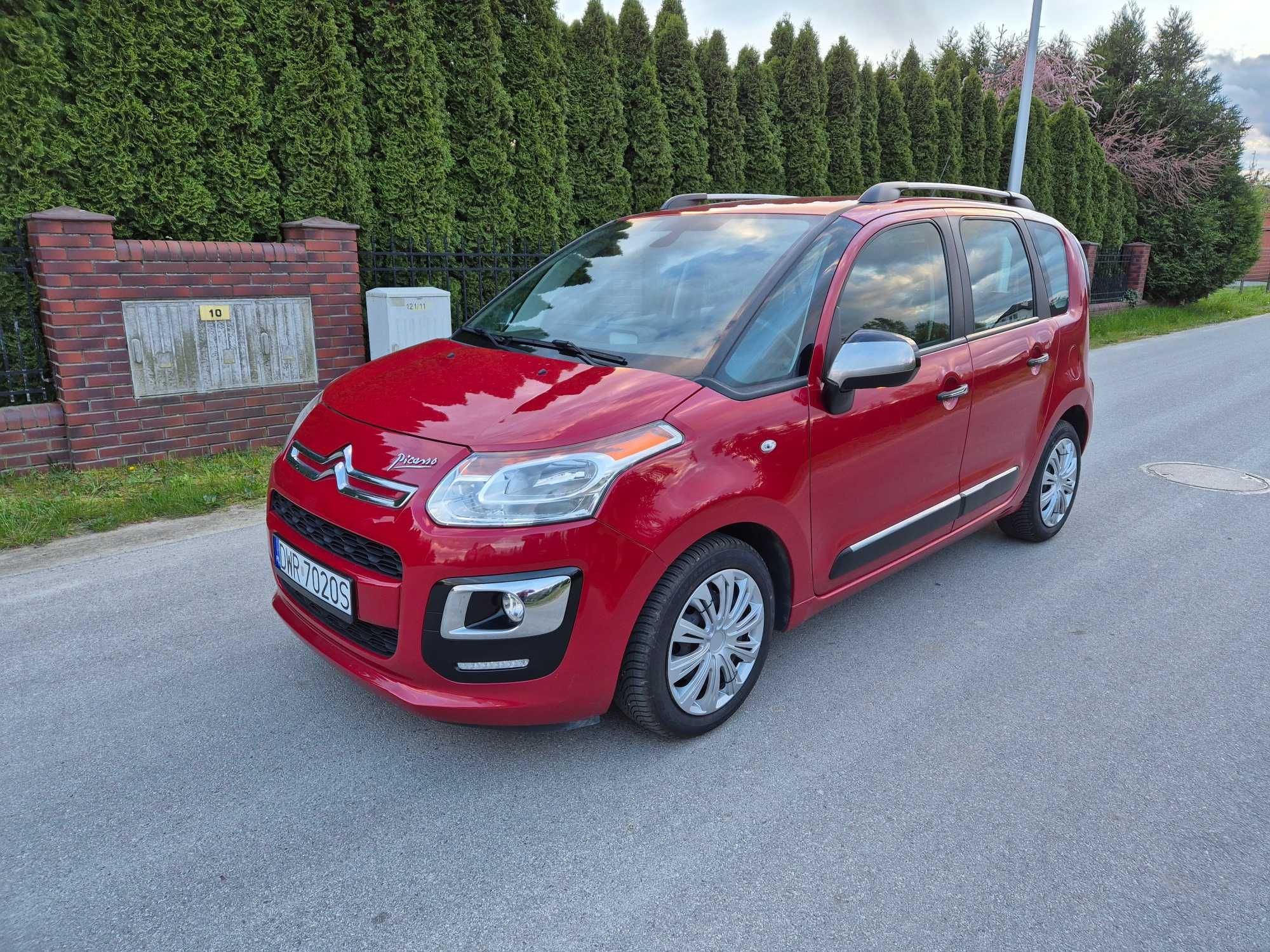 Citroen C3 Picasso 1.6Benzyna 120KM Klimatronic Tempomat Bezwypadkowy