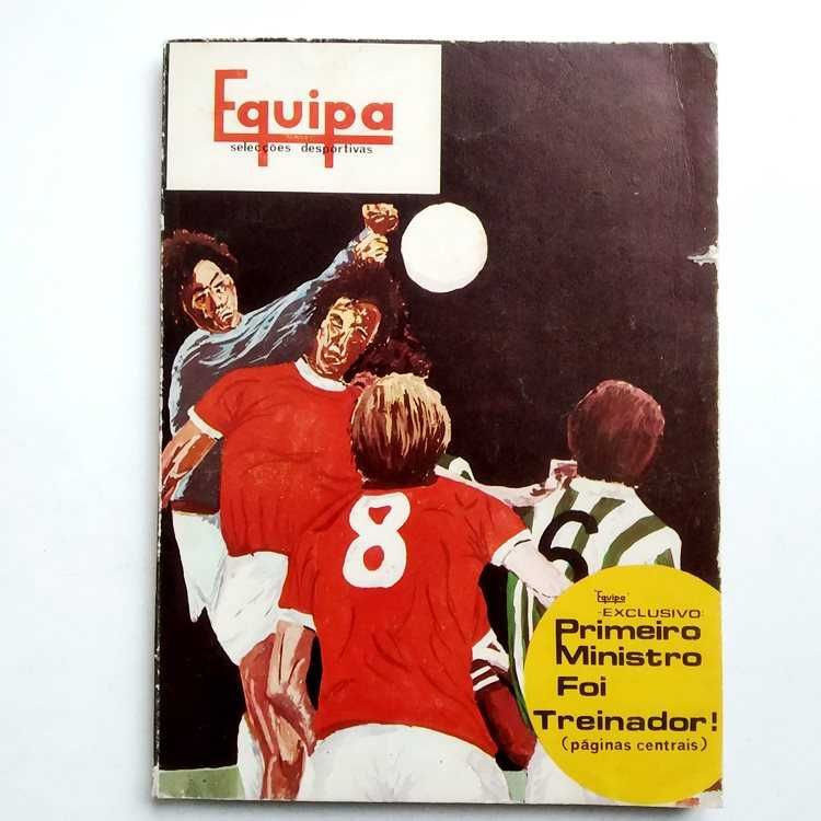 Revista Equipa Selecções desportivas número 1 de Janeiro 1975