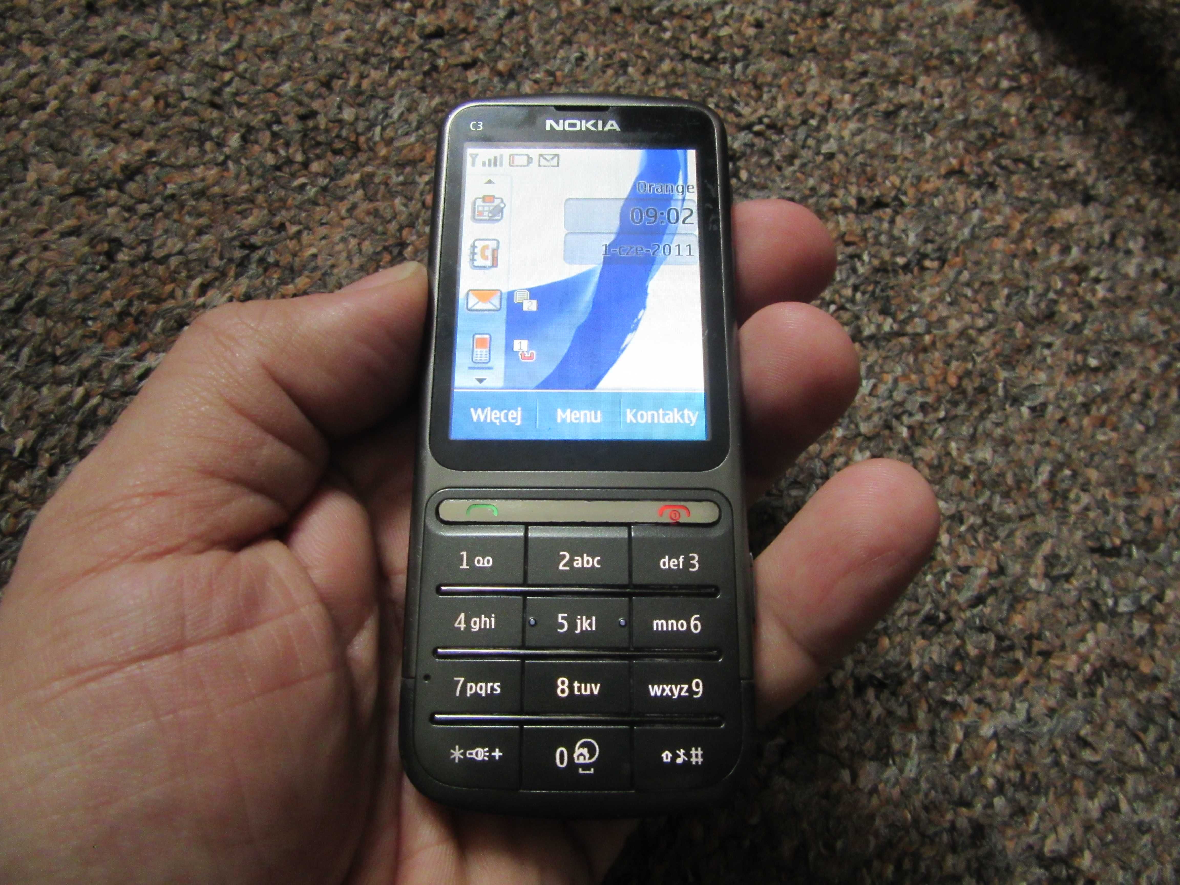 telefon Nokia C 3 Touch and Type- simlock Orange
