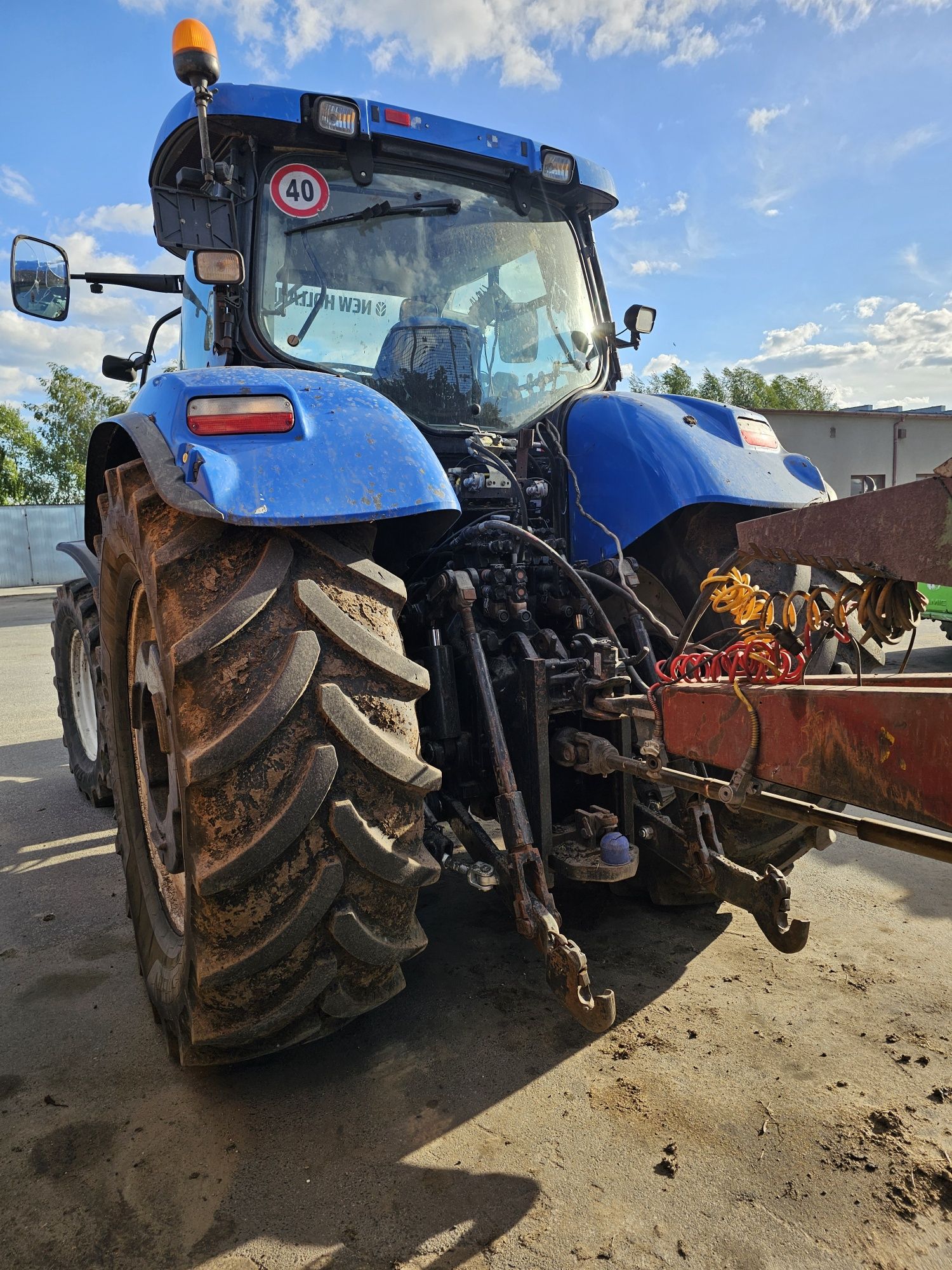 New holland t7050 Rc 2008r tuz wom pneumatyka amortyzowana  os