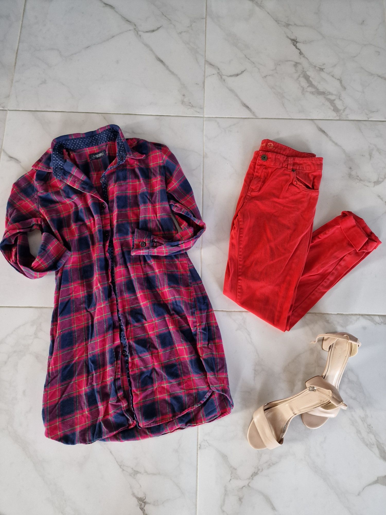 Zestaw ubrań I dodatków WOJAS h&M 40 L