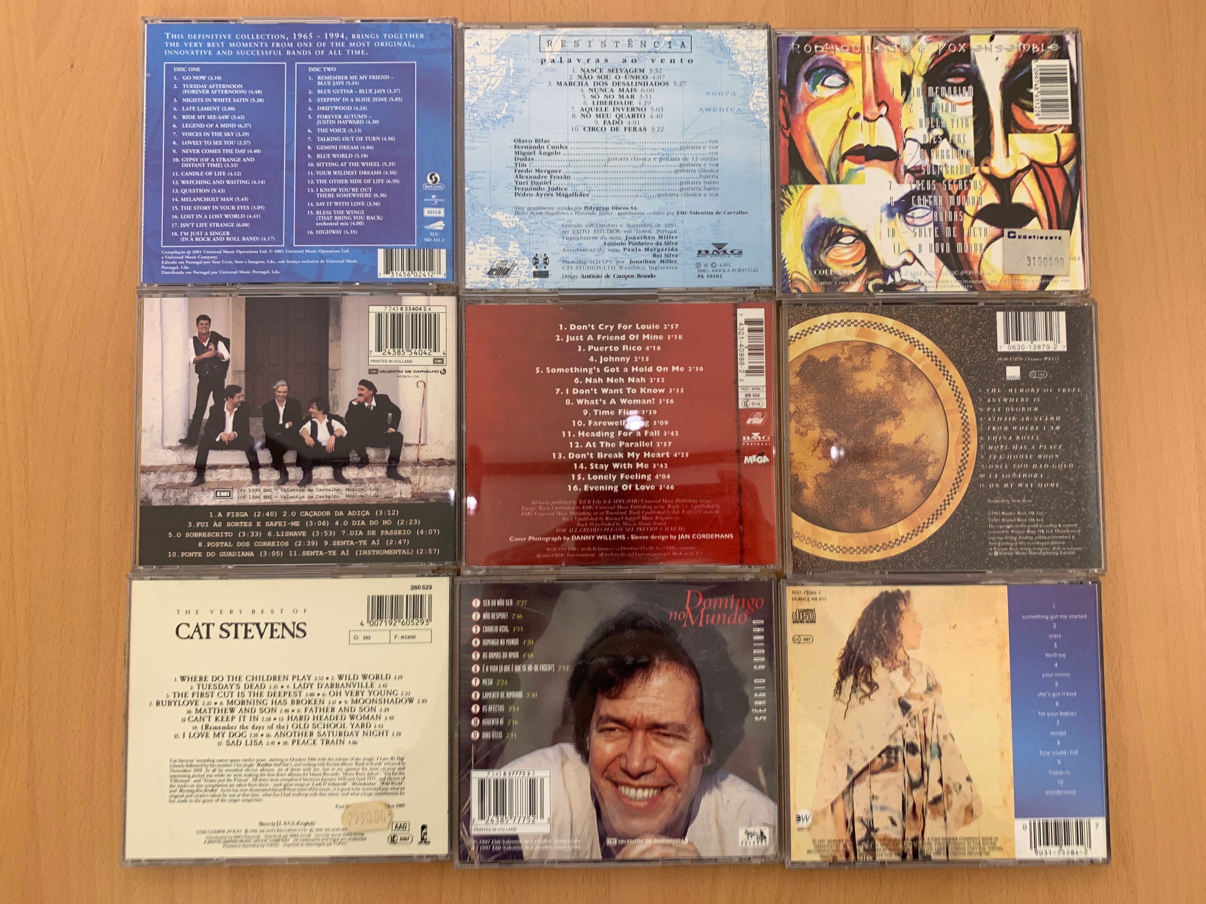 Conjunto de 9 CDs (refª 4)