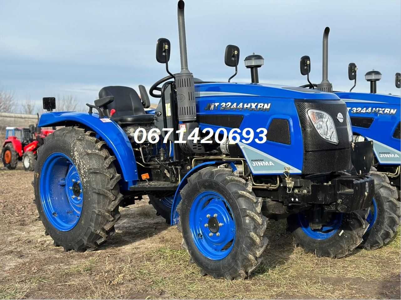 Мінітрактор Jinma 3244 HXRN 4*4 Реверс Доставка БЕЗКОШТОВНО по Україні
