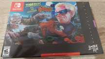 Zombies ate my neighbors and ghoul patrol switch Limited Run collector