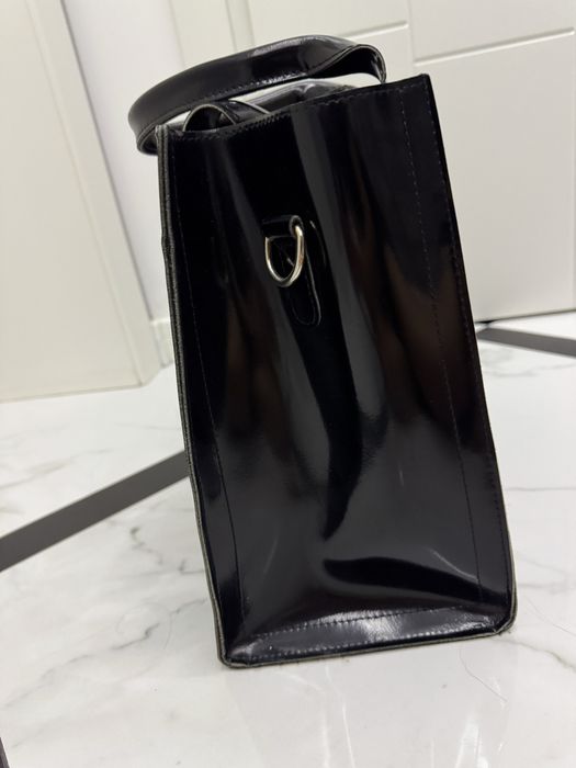 Сумка шкіряна натуральна чорна