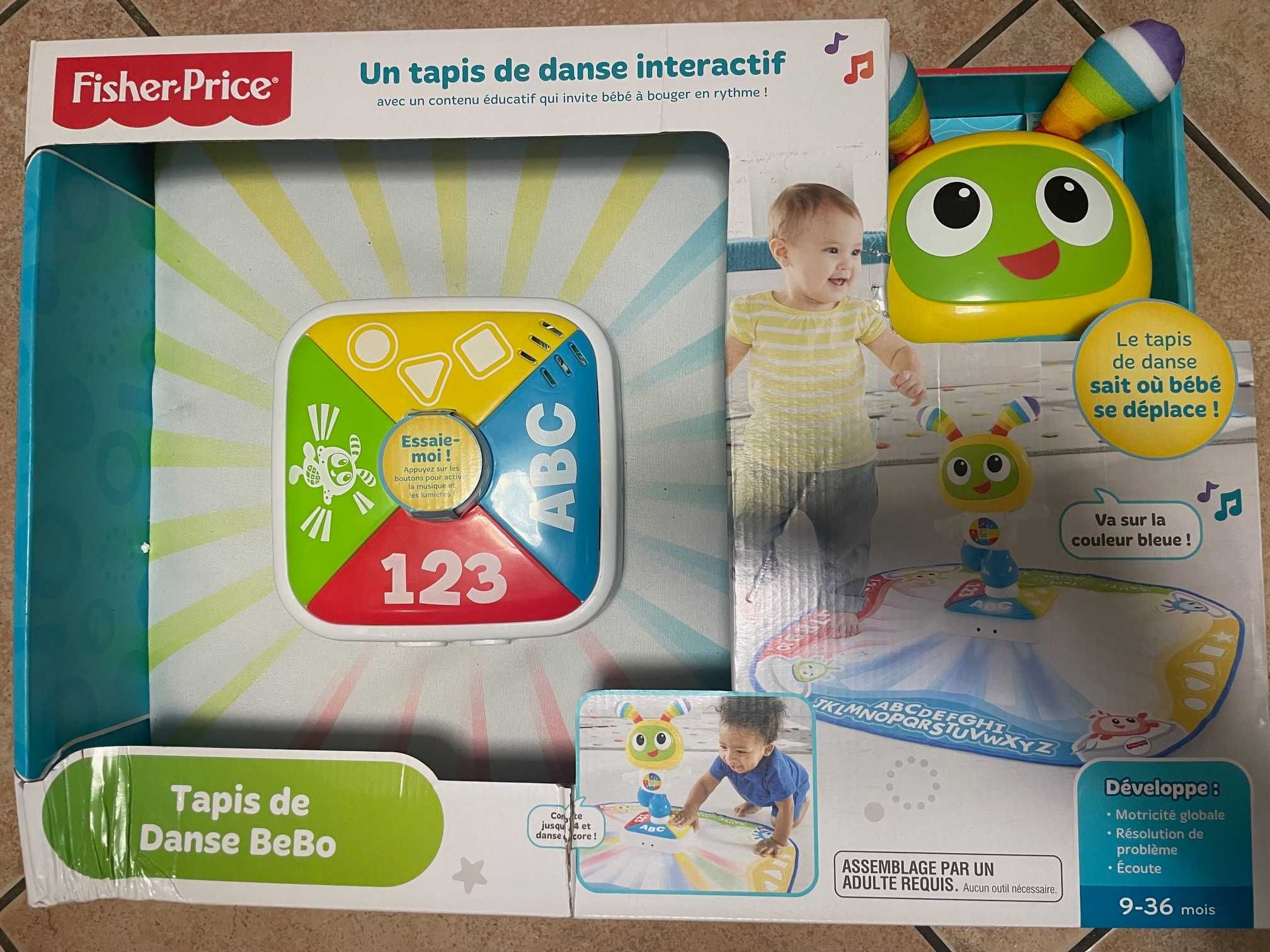 OKAZJA !!!Mata edukacyjna FISHER PRICE dtb17 bebo