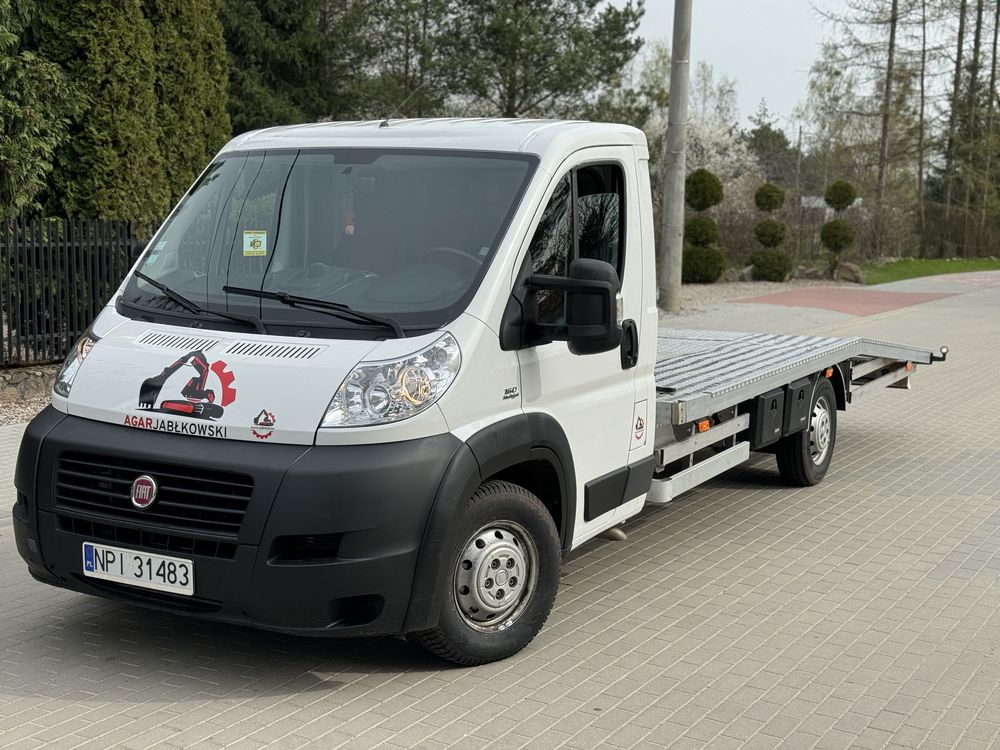 Fiat Ducato 2013r autolaweta Aluminiowa klima zamiana