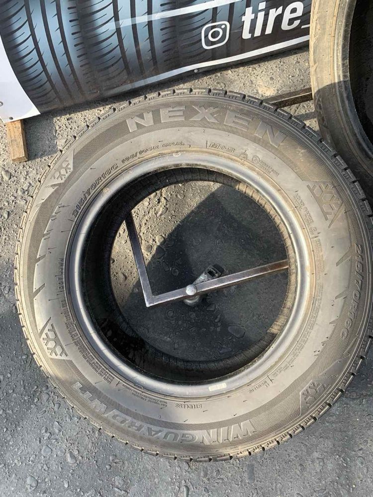 Шини 215/70 R16C Nexen  2023p зима 9,4/6,6мм