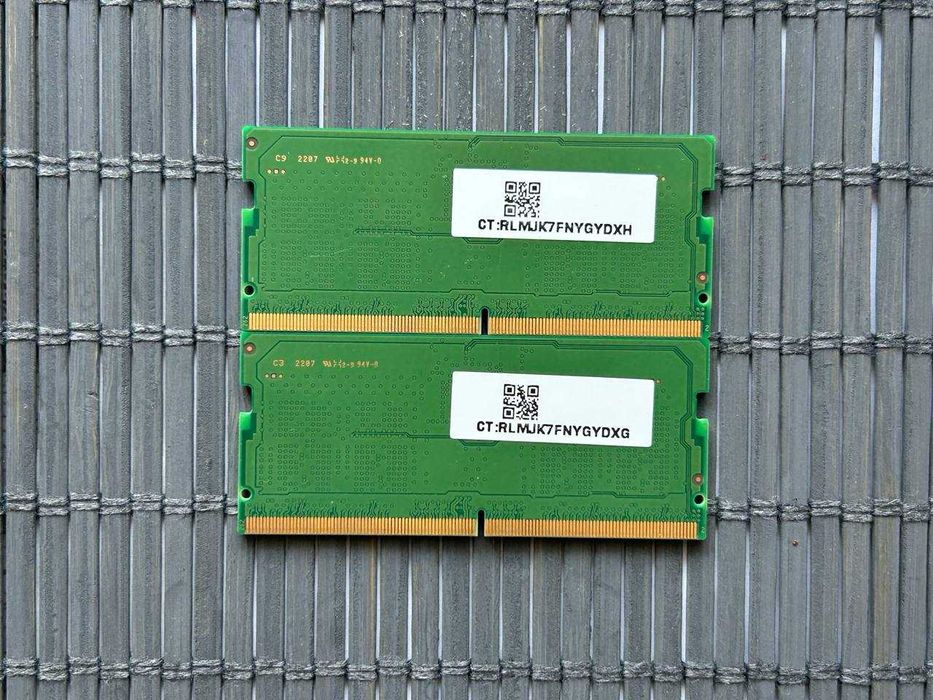 Планки оперативної пам'яті 8GB PC5-38400 DDR5 4800MHz