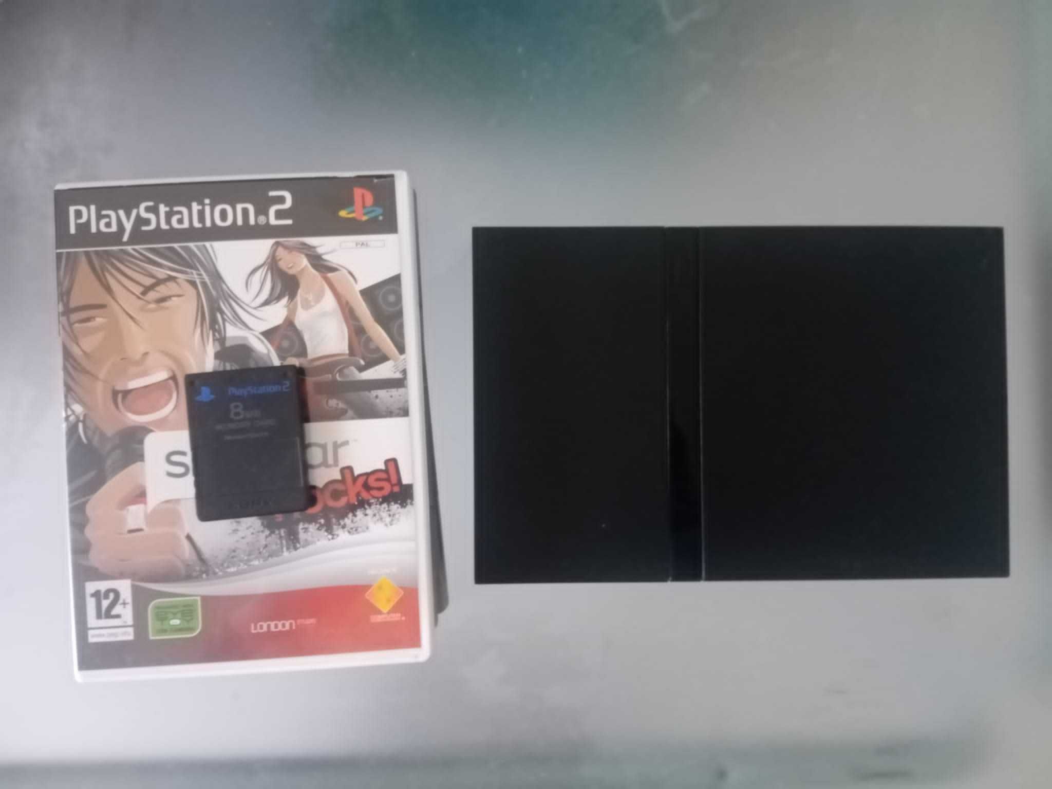 Consola Slim PS2 + Jogos