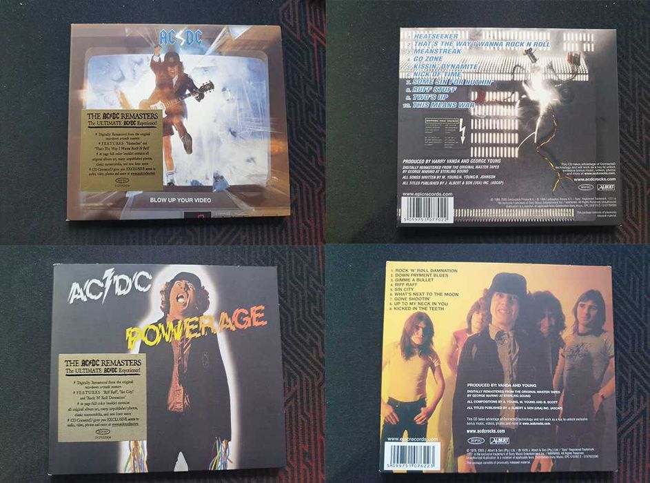 Coleccao musica CD ACDC