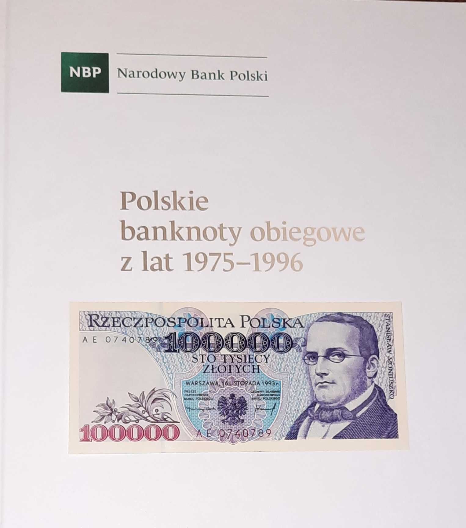 Banknot 100000 zł  ser. AE 074.. UNC/ UNC- 1993r polecam Moniuszko