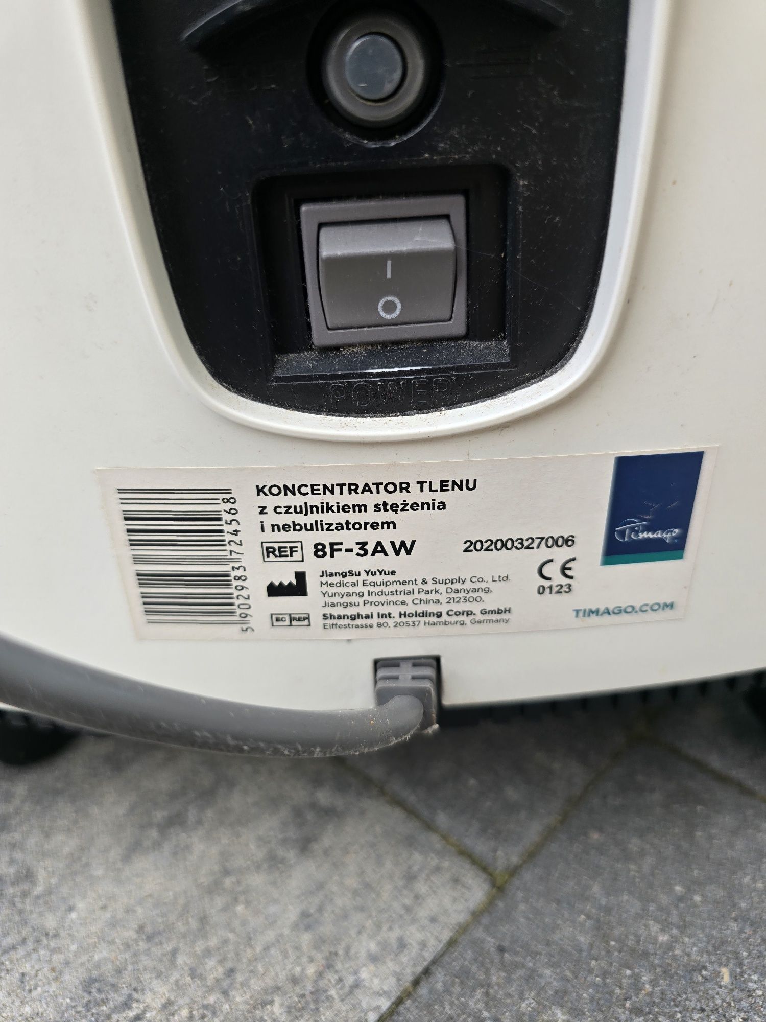 Koncentrator tlenu Yuwell 8F-3AW idealny stan