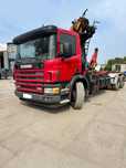 Scania P114  Scania P 114 380 KM HDS do złomu + Hak Hakowiec
