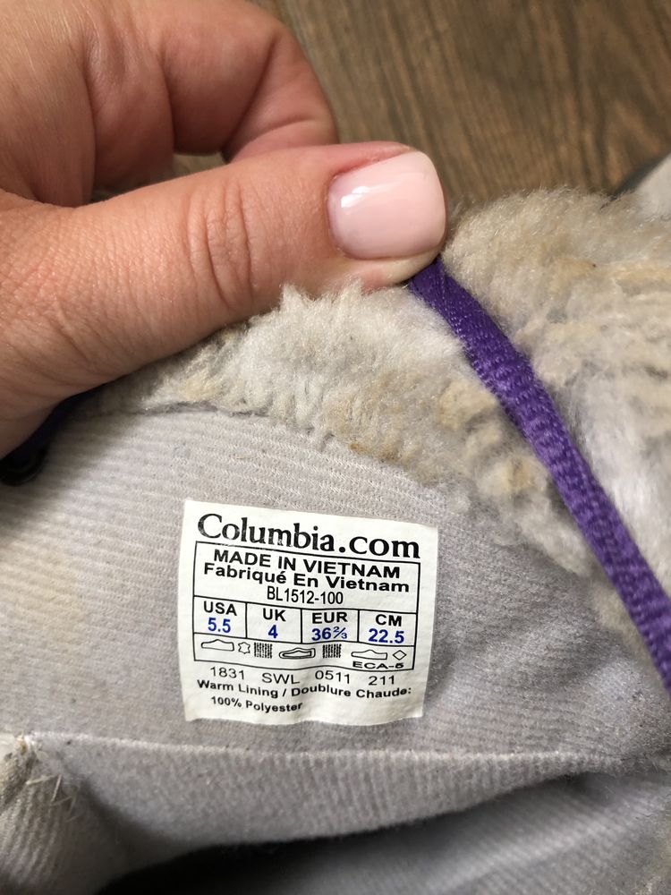 Продам сапоги зимние Columbia