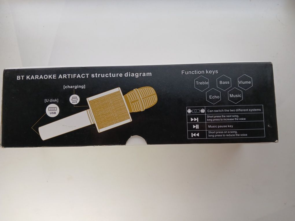 Микрофон Bt karaoke artifact