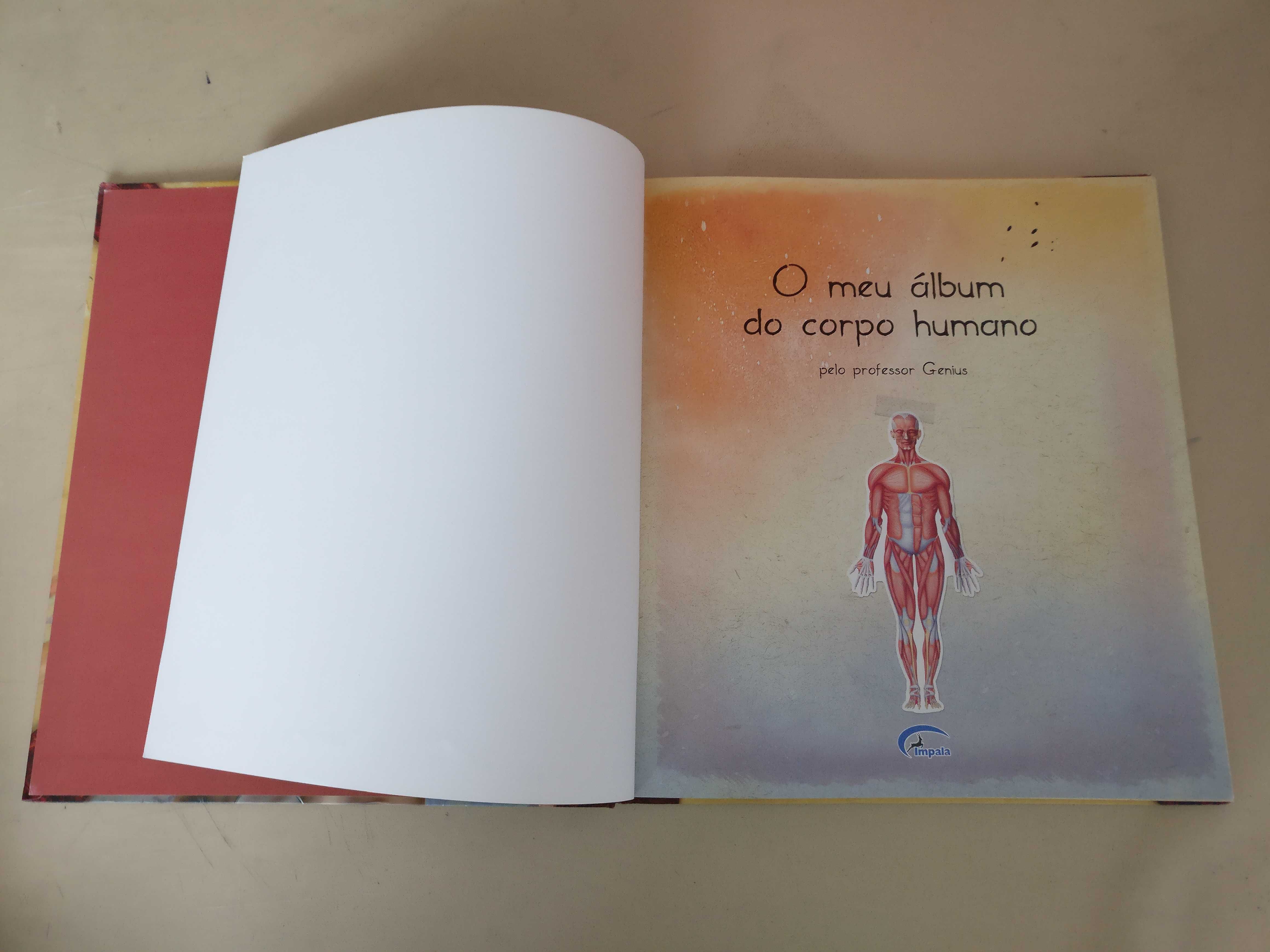 O meu álbum do Corpo Humano - professor Genius