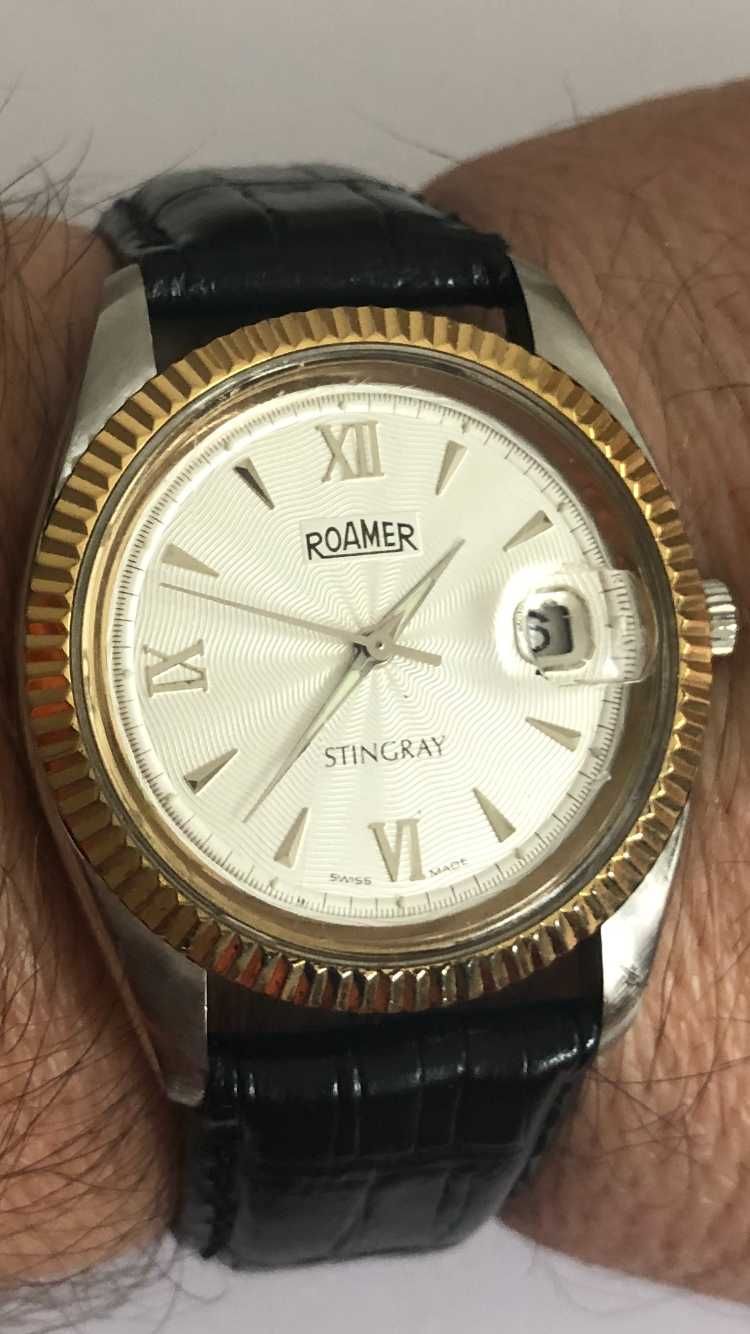 Roamer Stingray, swiss made, zegarek męski, wzór zegarków luksusowych