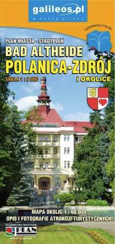 Mapa turystyczna - Polanica - Zdrój 1:8000 - praca zbiorowa