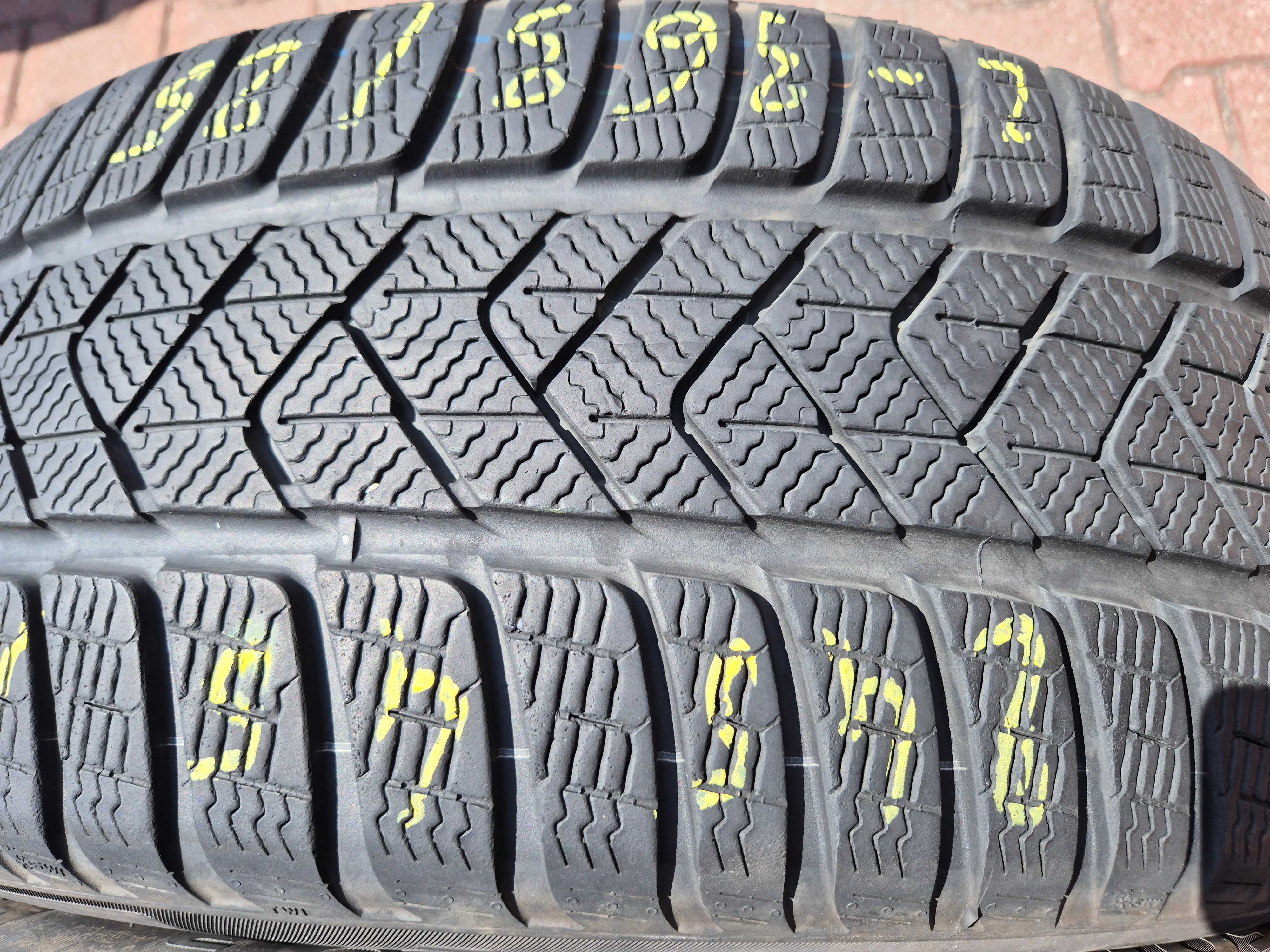245/45r19 102V (Z363/25)007 4szt 6/7mm 20r Sottozero 3 PIRELLI ZIMOWE