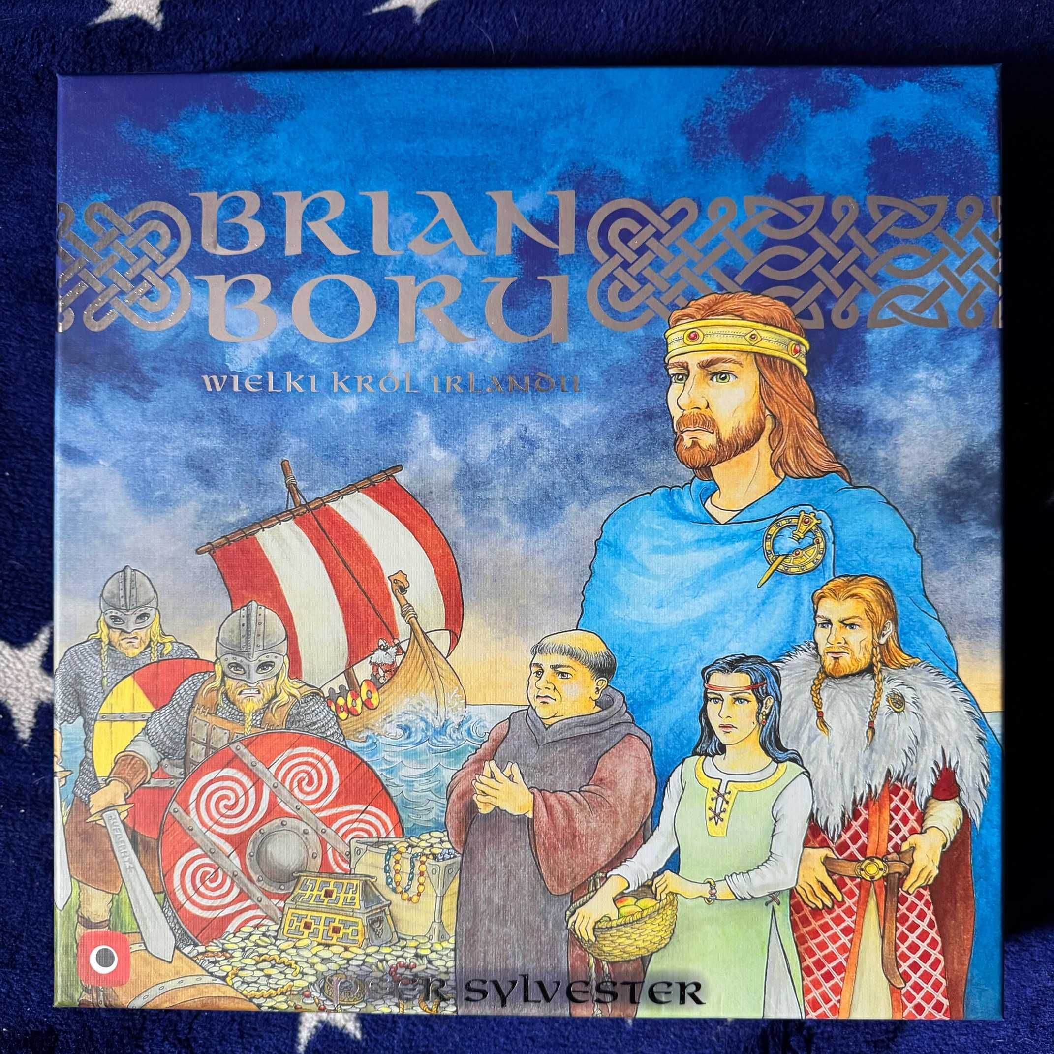 Brian Boru (Portal) - gra planszowa [PL] karty w koszulkach - jak nowa