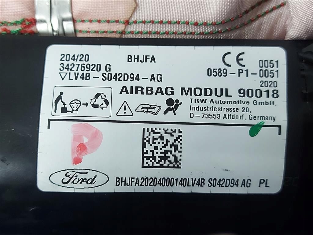 Kurtyna boczna prawa ford kuga MK3 Escape 20