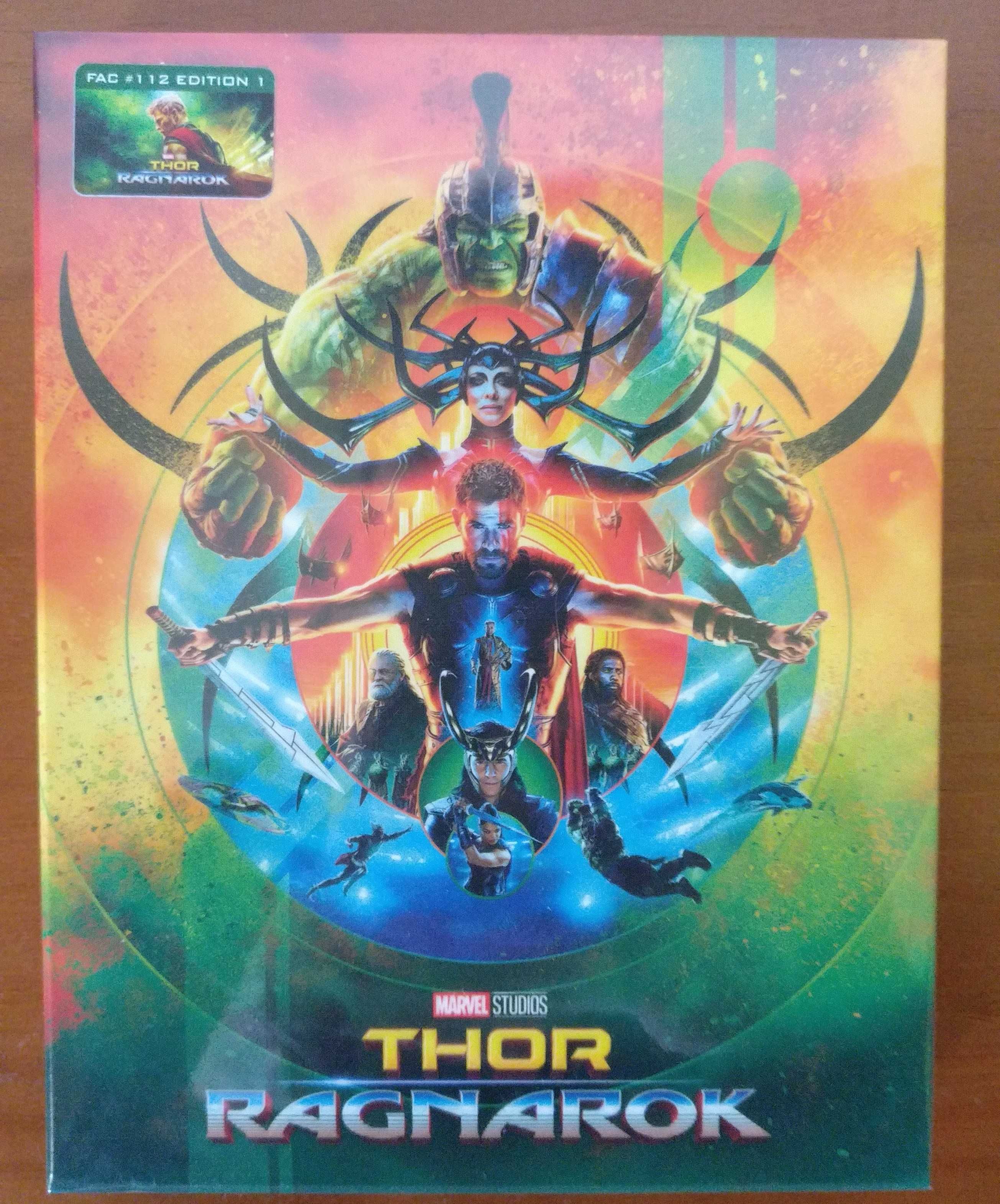 Bluray 3D + 2D Thor Ragnarok Filmarena FAC#112 Edição 1
