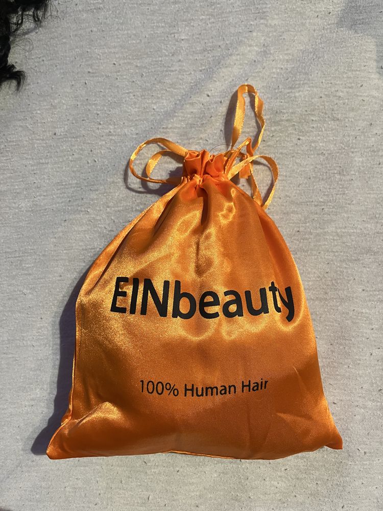 #Peruka EINbeauty#100% Ludzki Włos#CZARNA-14cali#Premium