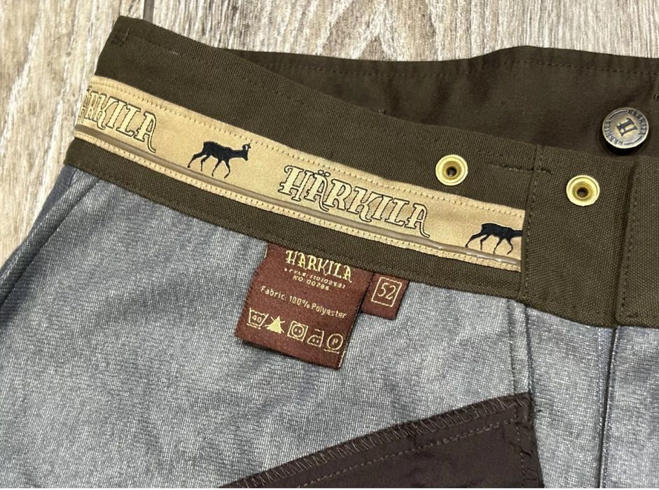 Męskie spodnie Myśliwskie HARKILA Kebne Softshell Gore-Tex roz 52