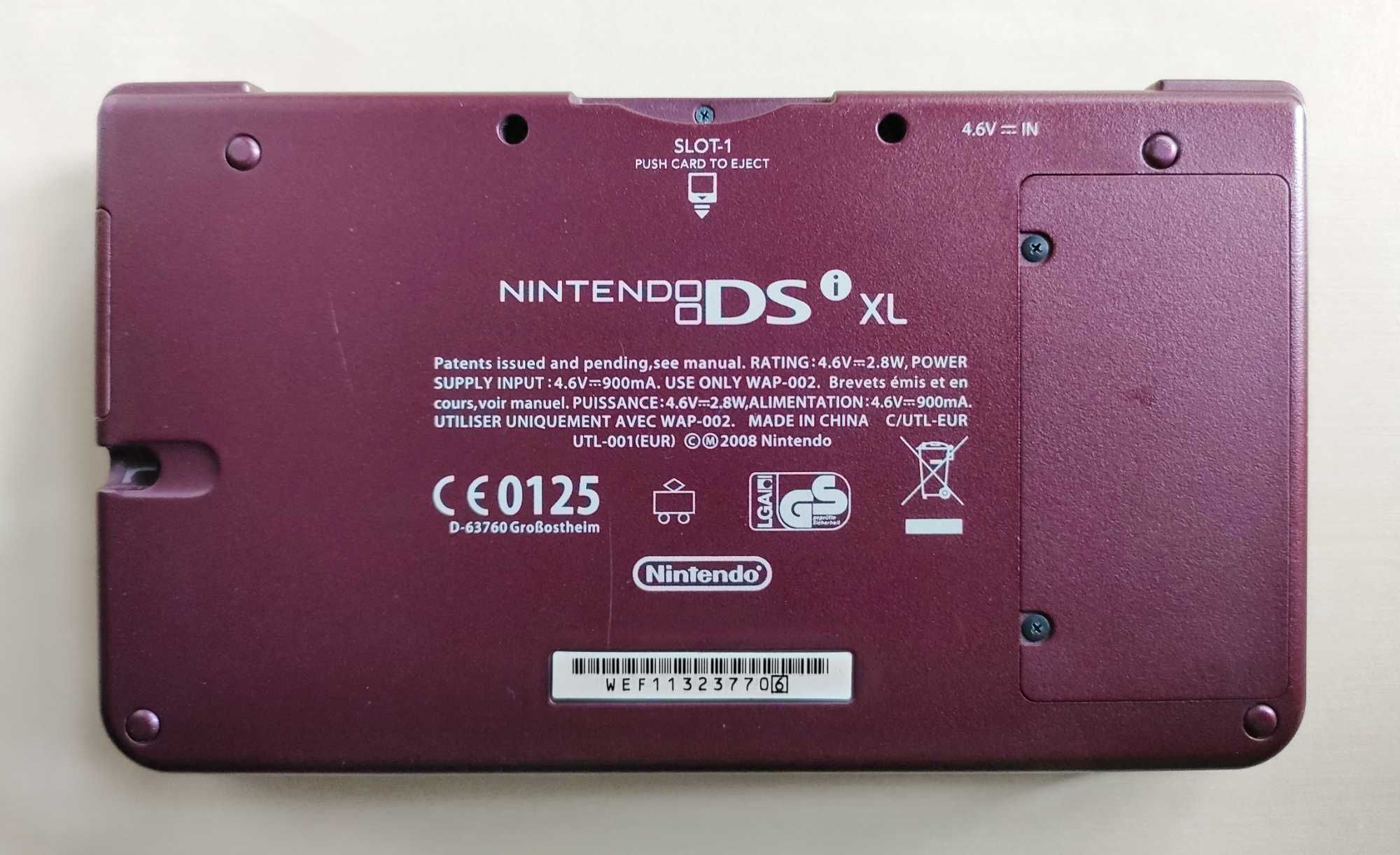 Nintendo DSI XL Cor de vinho