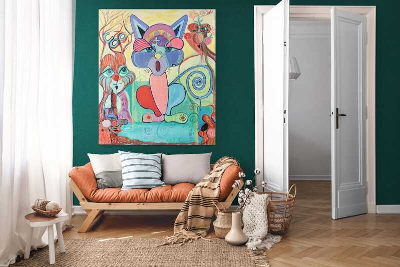 Obraz ''Moje emocje'' do salonu