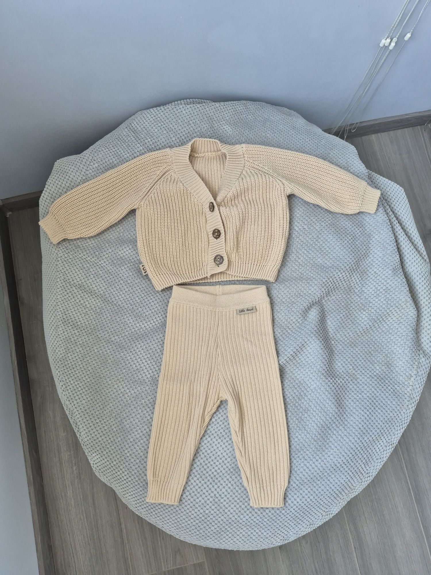 Кофта штани в'язані  little angels 80 розмір