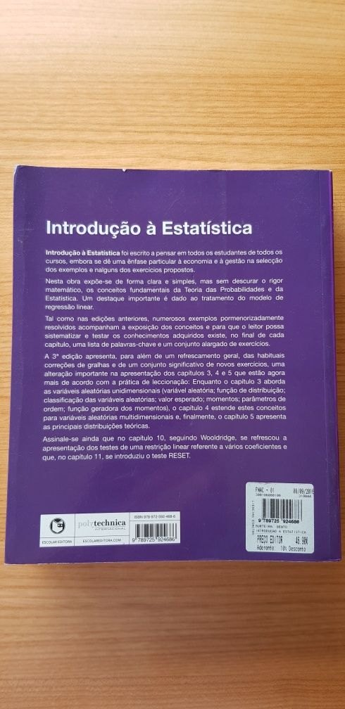 Introdução à Estatística (3a edição)